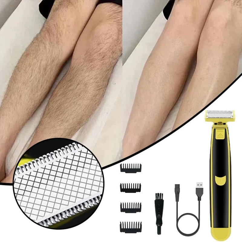 Rasoi elettrici per uomini | Trimmer impermeabile ricaricabile via USB | TrimEdge