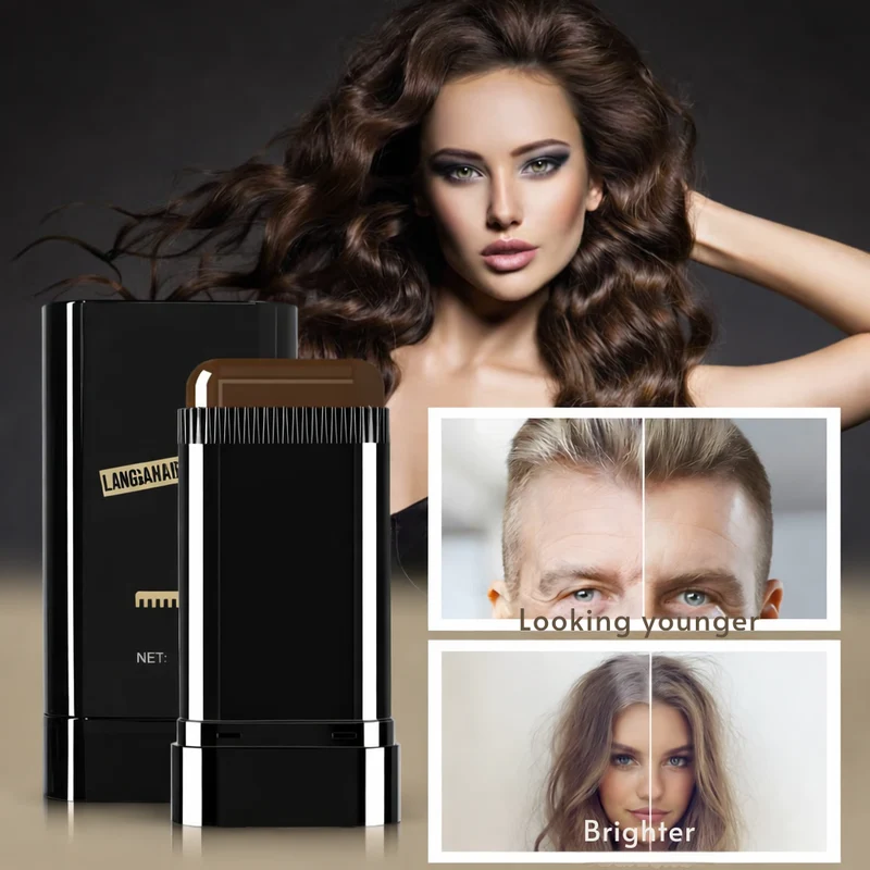 Colori dei capelli | Copertura immediata dei capelli grigi | Stick per ritocco del ricrescita dei capelli | AnsatzFix