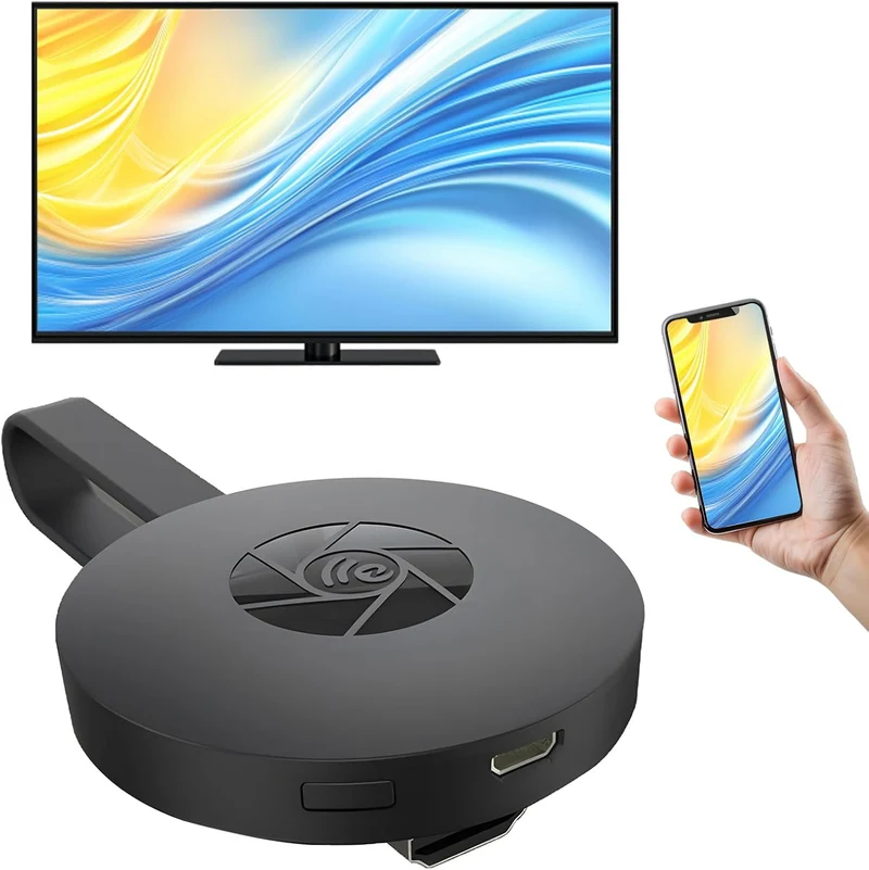 Miracast | Adattatore HD Mirror senza fili | AirPlay & DLNA | CastView Pro