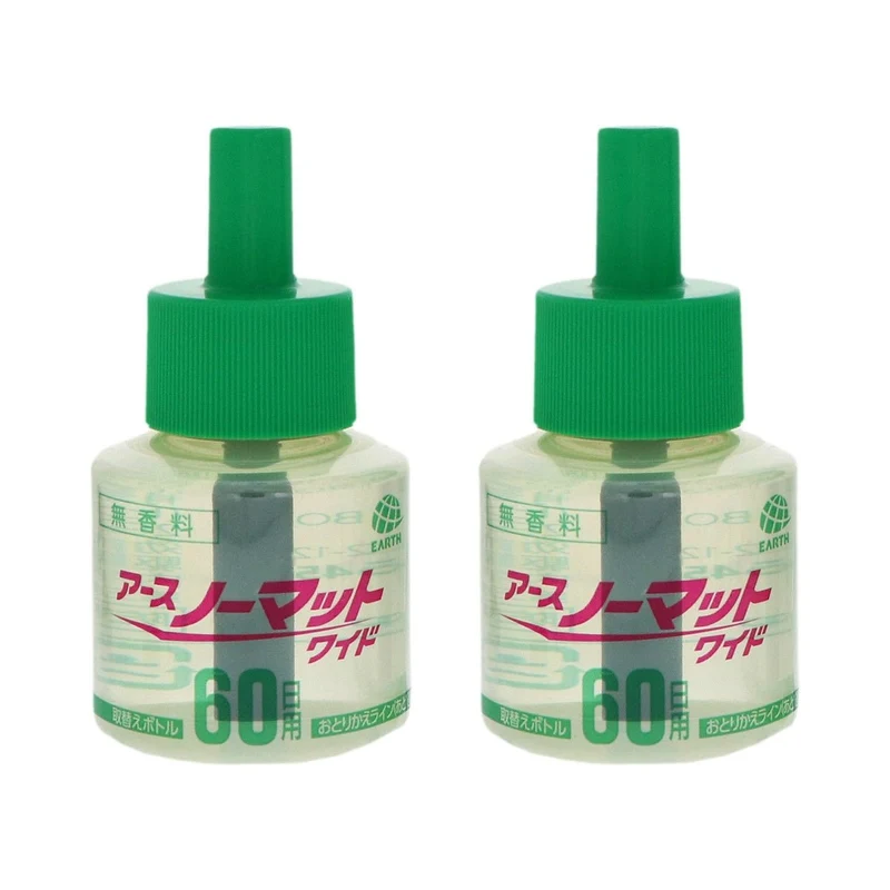 Earth Nomat Wide Living Replacement Bottle 60 Day Unscented 2 Pack