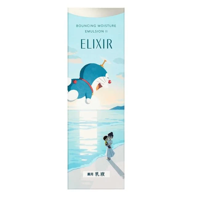 Elixir Superieur Lift Moist Emulsion Sp 2 Doraemon Edition 130Ml Aqua Floral