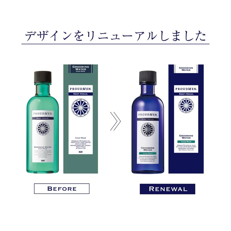 Proudmen. Green Wood Scent Body Lotion Grooming Water 200Ml