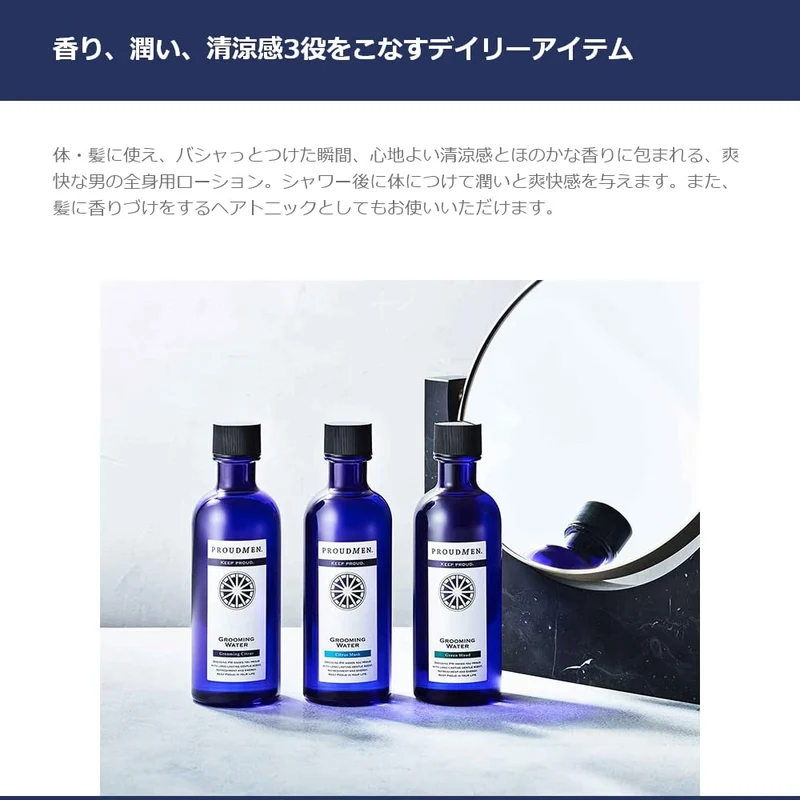 Proudmen. Green Wood Scent Body Lotion Grooming Water 200Ml