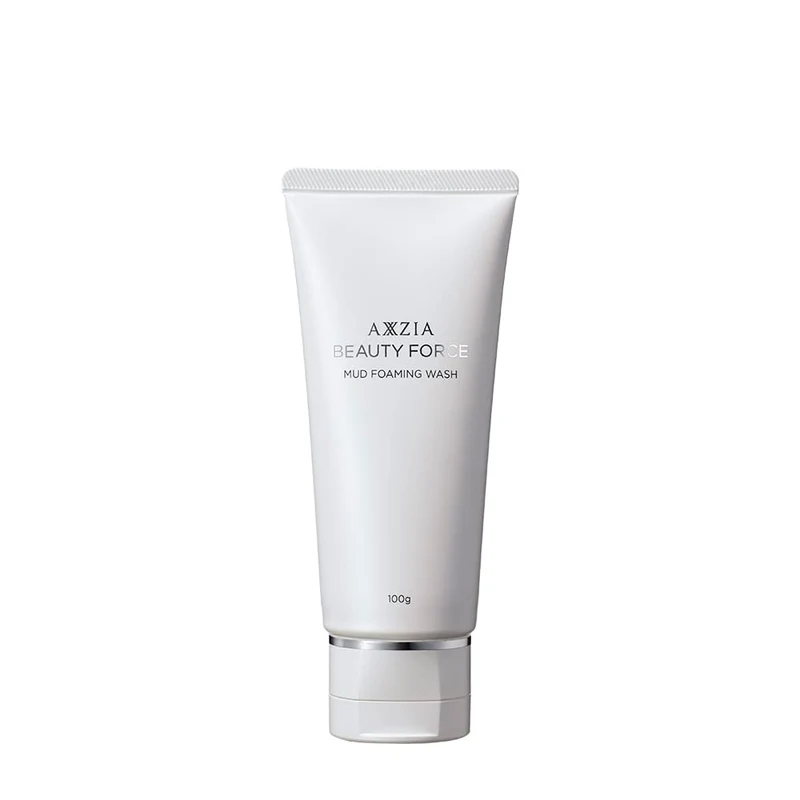 AXXZIA Beauty Force Mud Foaming Facial Cleanser 100g Pore Cleansing Wash