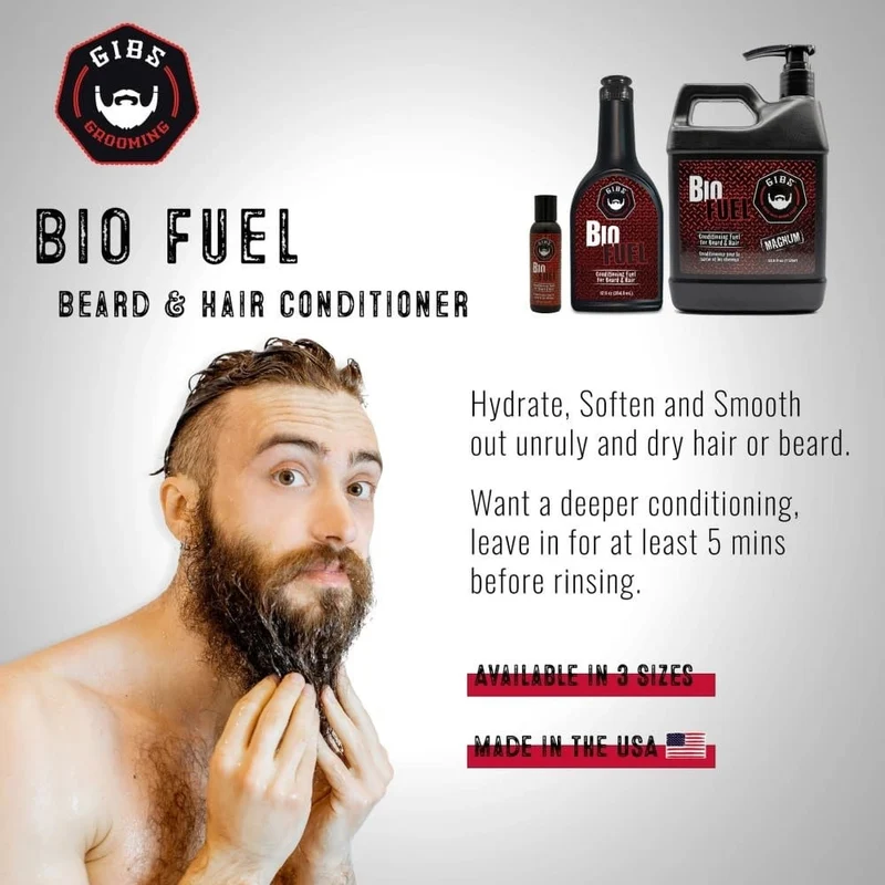 Revitalisant pour la barbe et les cheveux "BioFuel"
