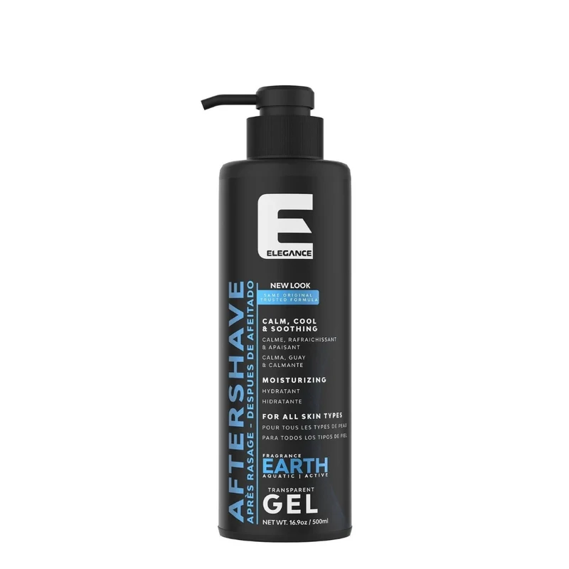 Gel à raser transparent "Earth" - Rasage lisse et sensation géniale