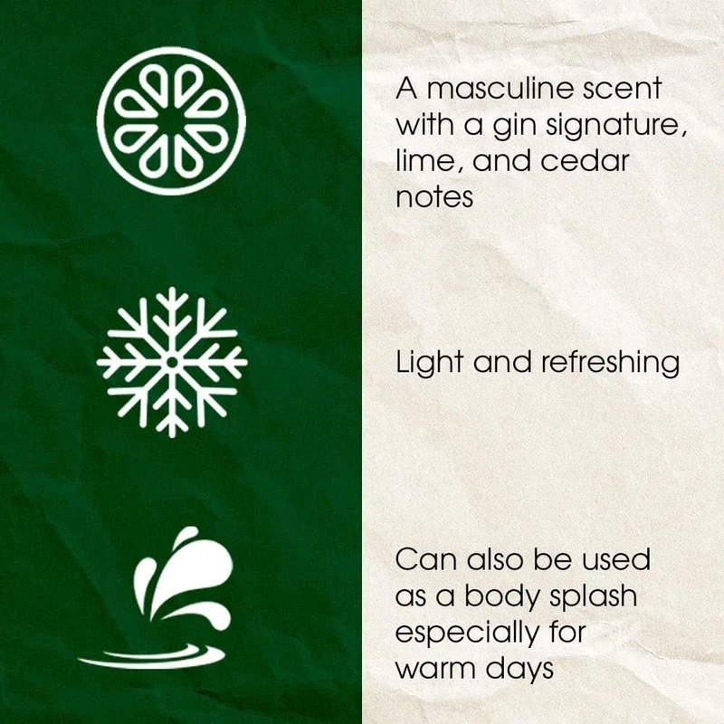 Lotion après-rasage "Gent's Gin"