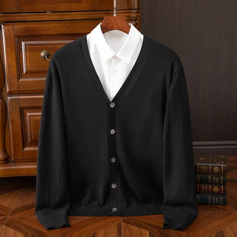 Cardigan en tricot pour Homme - 10 Couleurs