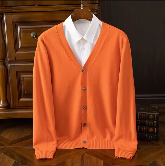 Cardigan en tricot pour Homme - 10 Couleurs