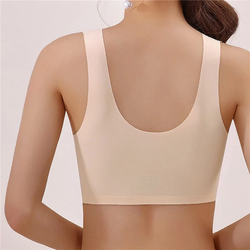 Brassière ULTRA-Confortable à dentelle - Fermeture pression avant