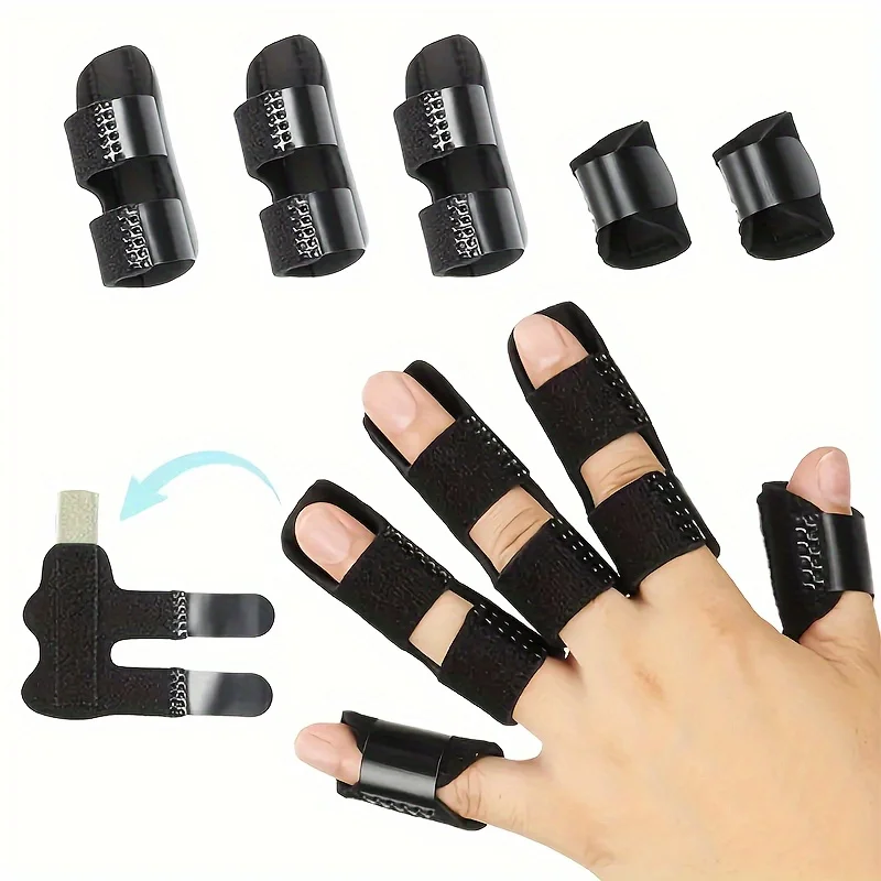 Lot de 5 Attelles de redressement et récupération pour soin des articulations