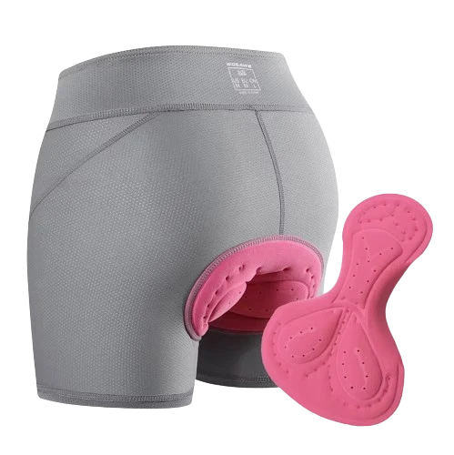 Short de cyclisme rembourré en gel 3D pour femme