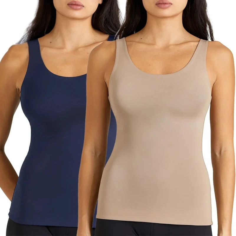FRANK AND OAK - Paquet de 2 Camisoles Galbantes pour Femme