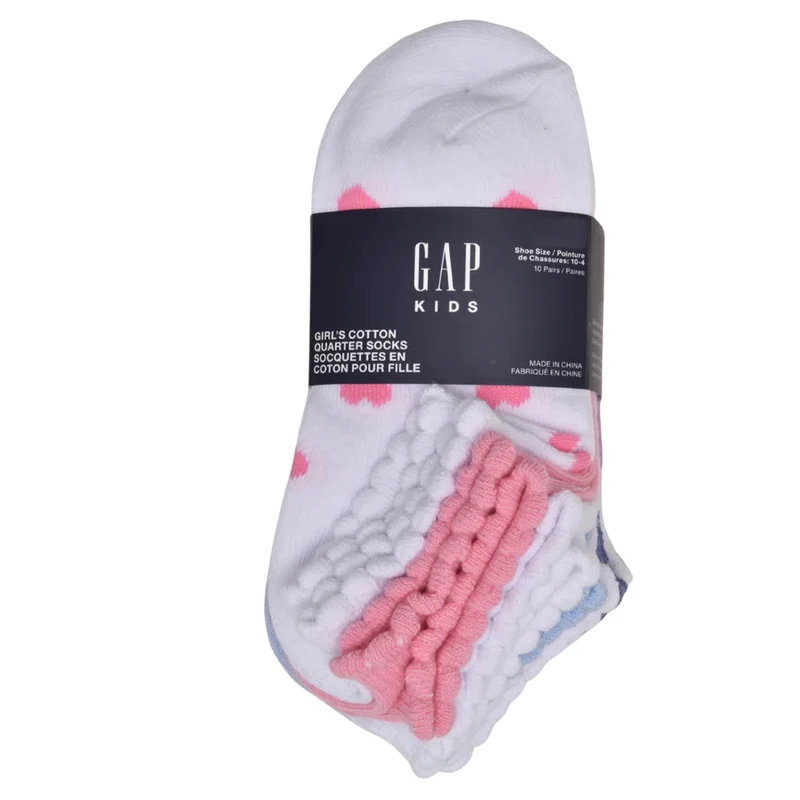 GAP KIDS - 10 Paires de Chaussettes pour Fille