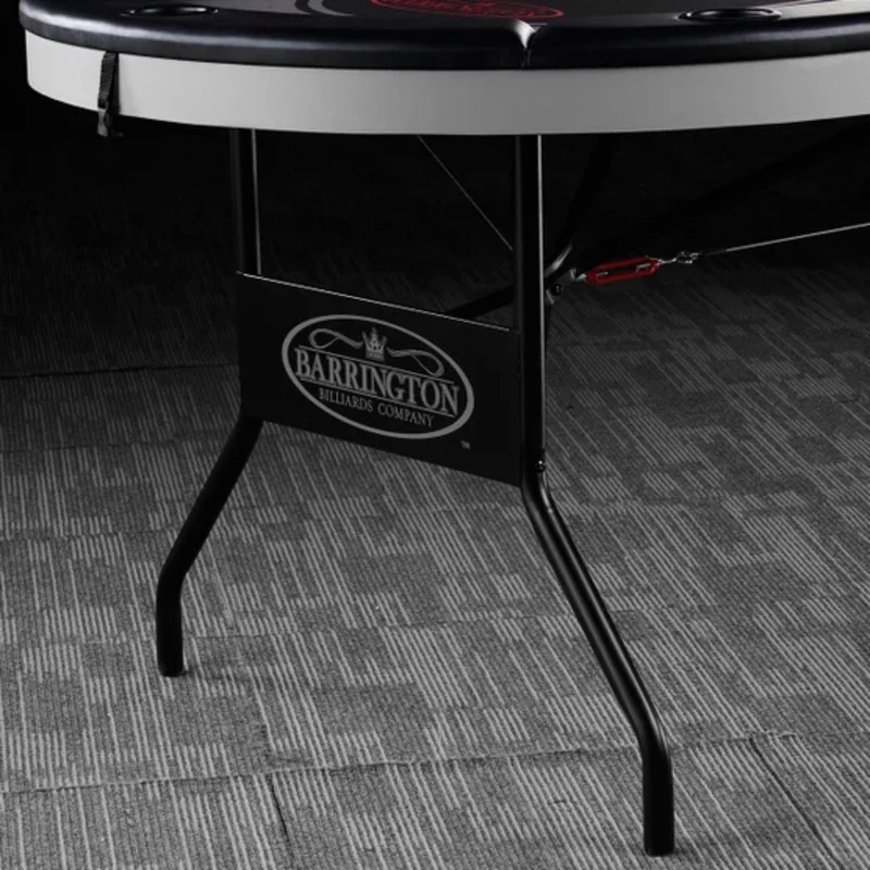 BARRINGTON BILLIARDS COMPANY - Table de Poker à 10 Joueurs avec Éclairage DEL *Boite Ouverte*