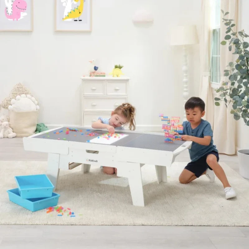 KIDKRAFT - Table d'Activité Lumineuse Building Bricks Play N Glow