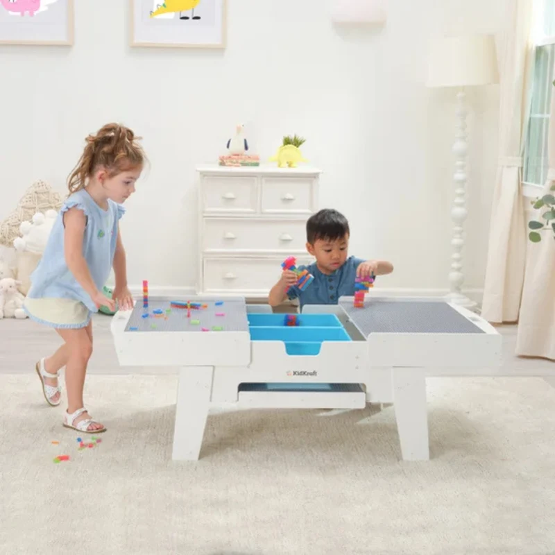 KIDKRAFT - Table d'Activité Lumineuse Building Bricks Play N Glow