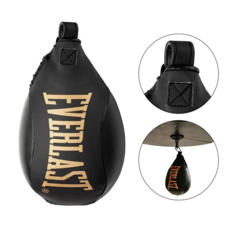 EVERLAST - Ensemble Double Support de Sac Lourd et Ballon de Vitesse