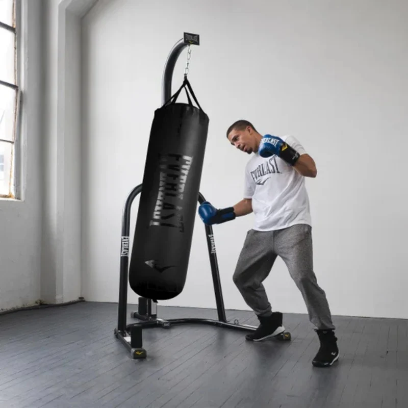 EVERLAST - Ensemble Double Support de Sac Lourd et Ballon de Vitesse