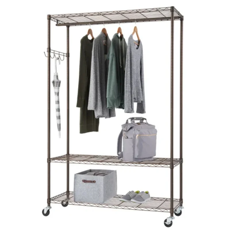 TRINITY - Porte-Vêtements Mobile *Boite Ouverte*