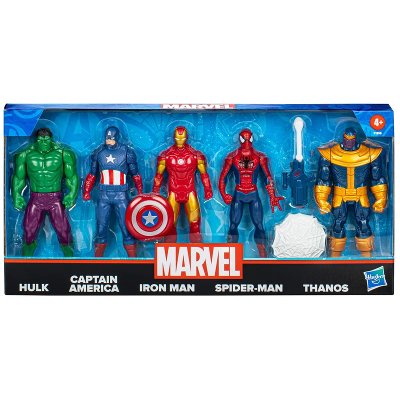 HASBRO - Paquet de 5 Figurines Marvel
