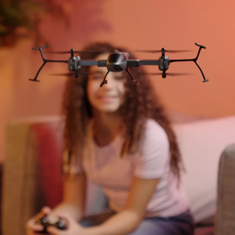 ASCEND AERONAUTICS - Drone à Vidéo HD 2,4 GHz Contrôlé par le Mouvement AR-800