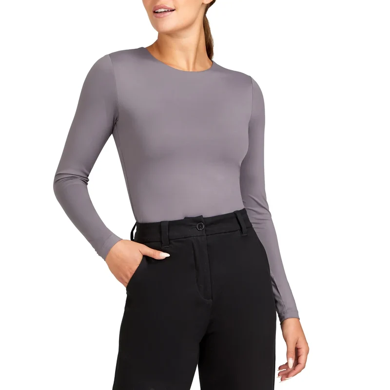 FRANK AND OAK - Paquet de 2 Chandails à Manches Longues Ajustés pour Femme
