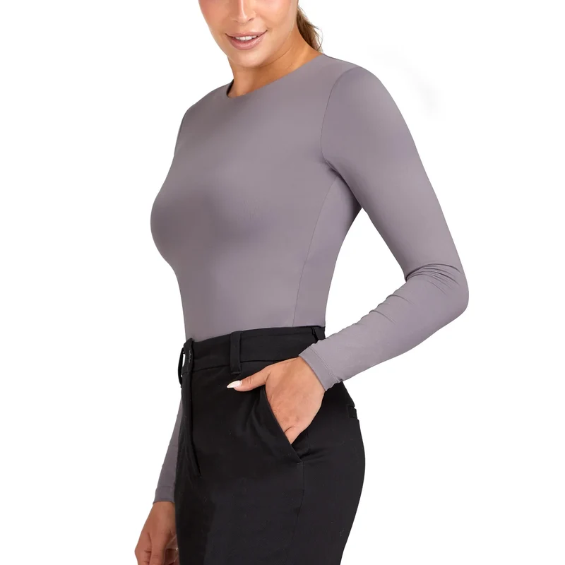 FRANK AND OAK - Paquet de 2 Chandails à Manches Longues Ajustés pour Femme