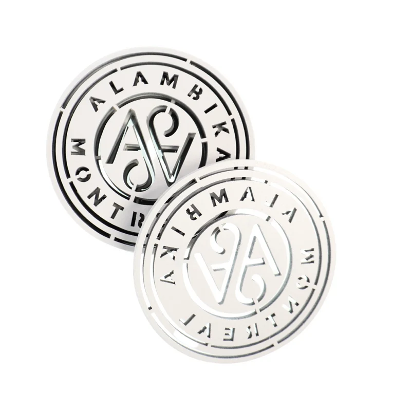 Coaster - alambika white (pack of 6)