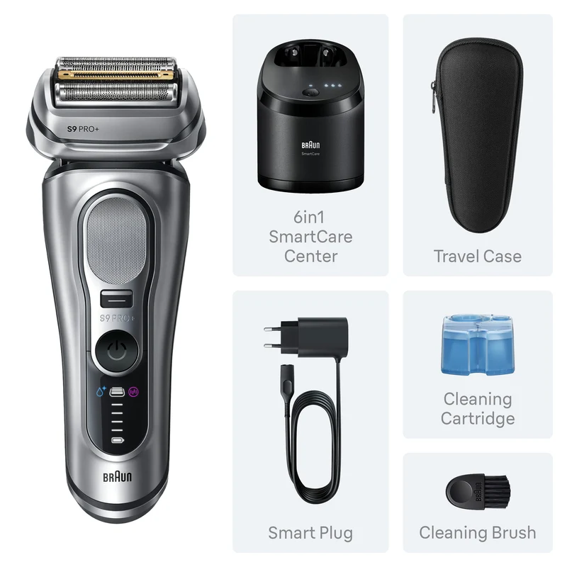 Rasoir rechargeable pour homme, sec et humide, Braun Series 9 9667CC