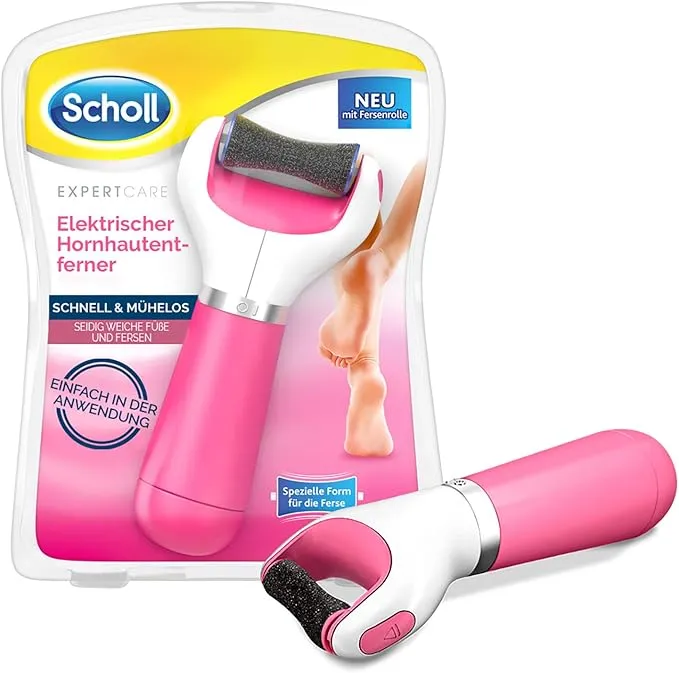SCHOLL EXPERTCARE Express Pedi Elektrische Eeltverwijderaar voor Zijdezachte Voeten