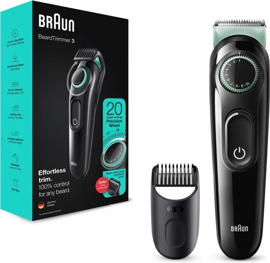 Braun Baardtrimmer Trimmer voor Mannen