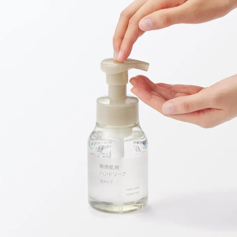 Muji Hand Soap Foaming Cleanser for Sensitive Skin 8.45 oz