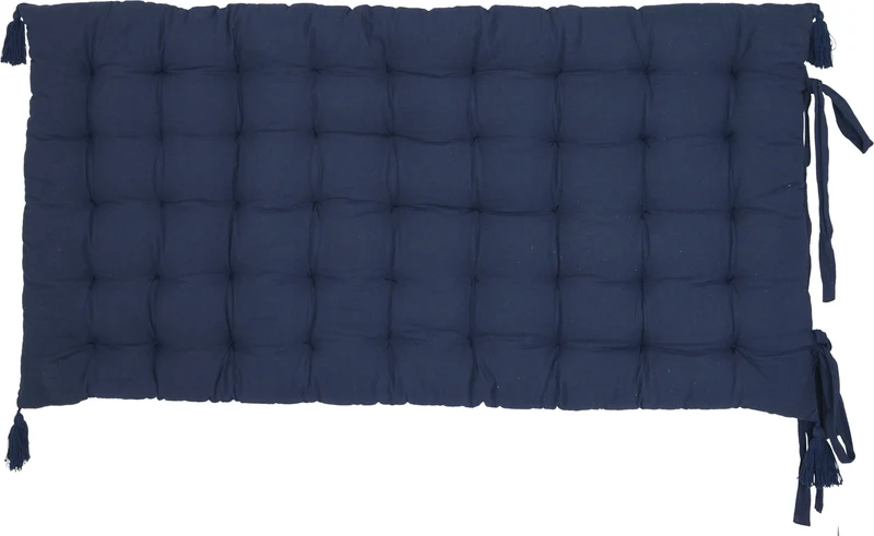 Matelas de sol rayé 60x120 cm - Bleu foncé
