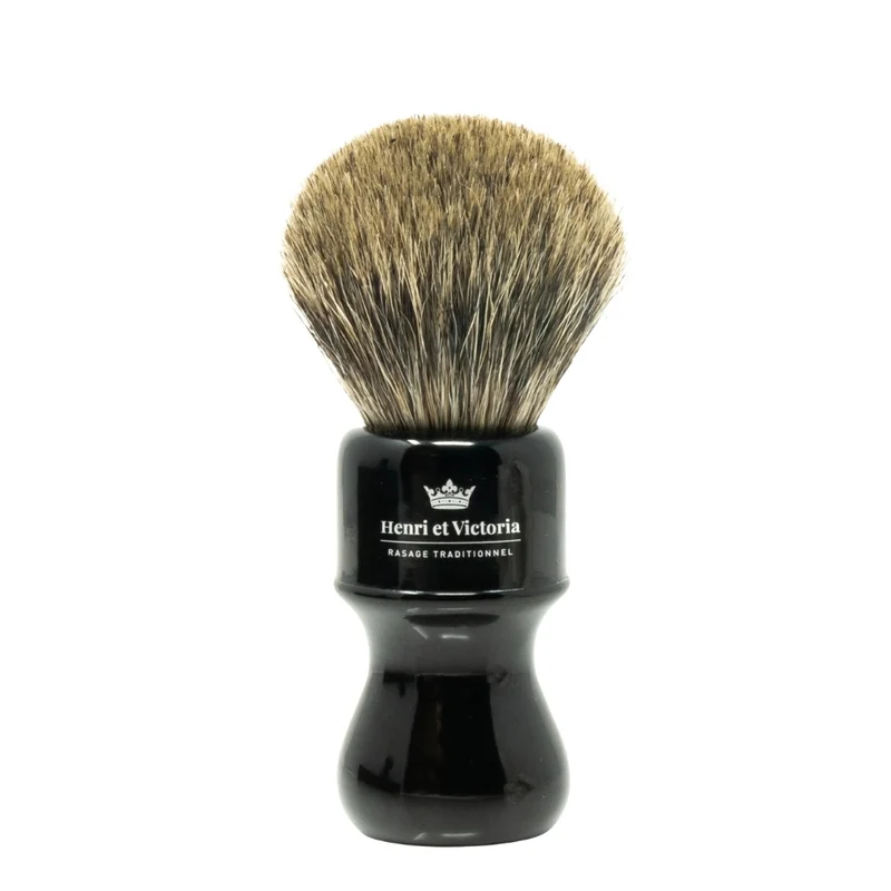 Blaireau "The Crown" pure poils de sanglier - Medium (24mm/0.94")