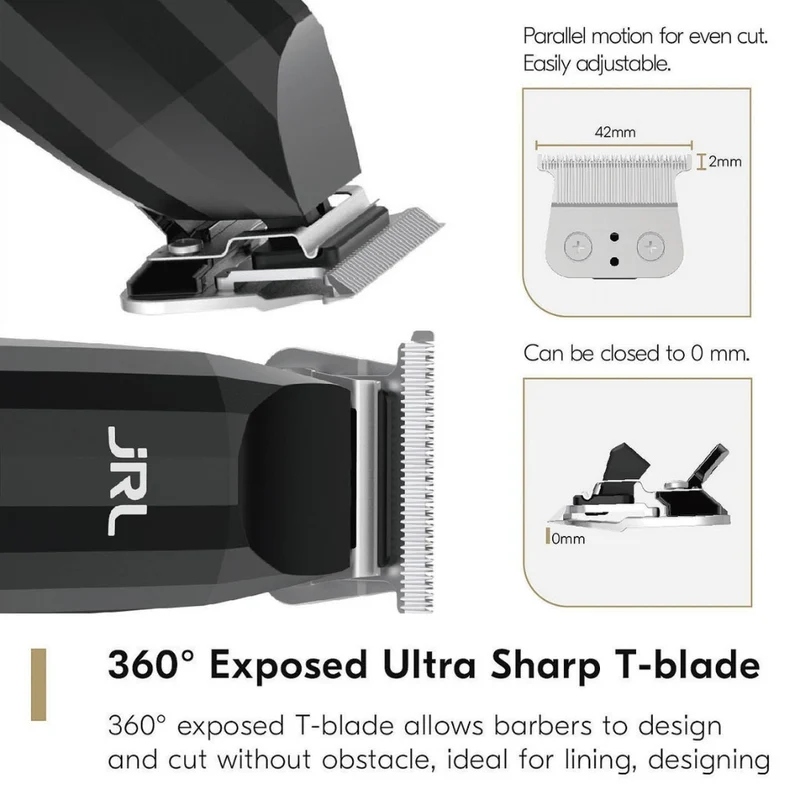 Tondeuse de finition sans fil avec pile lithium-ion "FreshFade 2020T Trimmer" - Argent