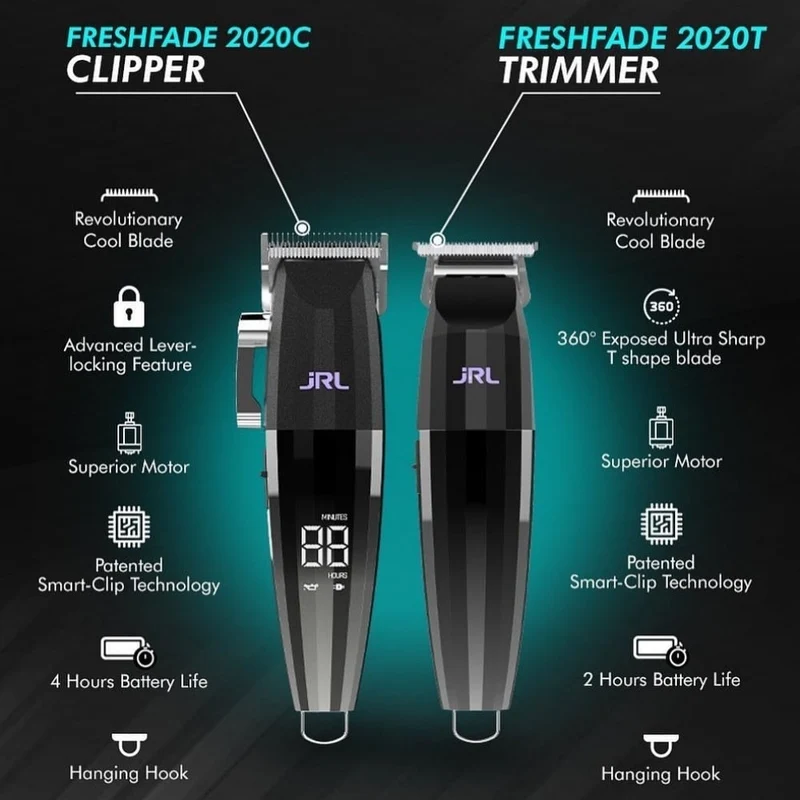 Tondeuse de finition sans fil avec pile lithium-ion "FreshFade 2020T Gold Trimmer" - Or