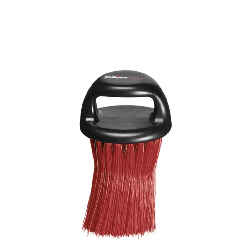 Brosse à anse pour le cou "Barberology Neck Duster Knuckle" - Rouge
