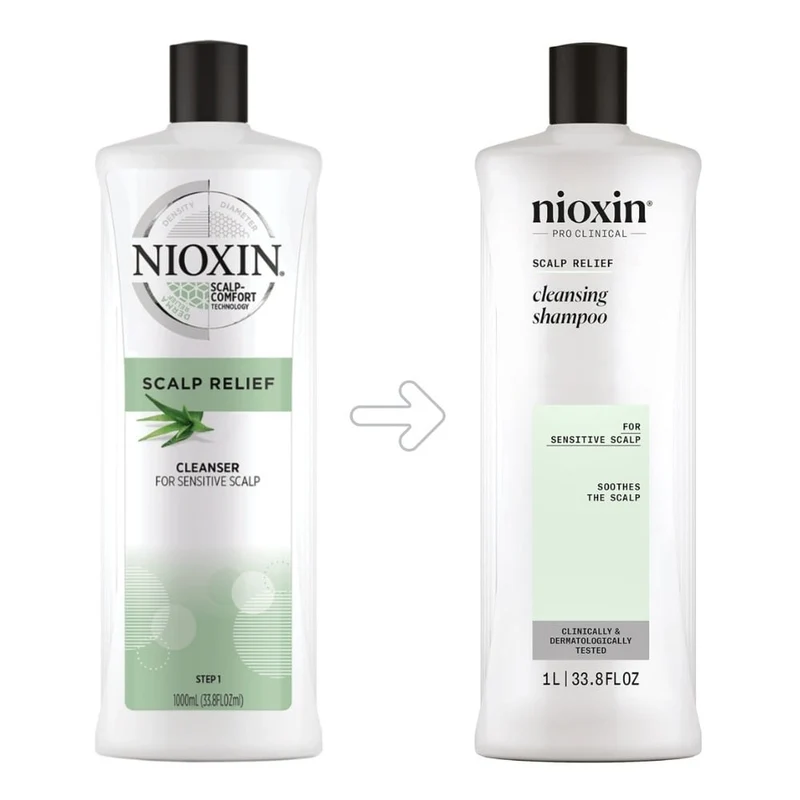 Shampoing apaisant et nettoyant du cuir chevelu - Pour cuir chevelu sensible