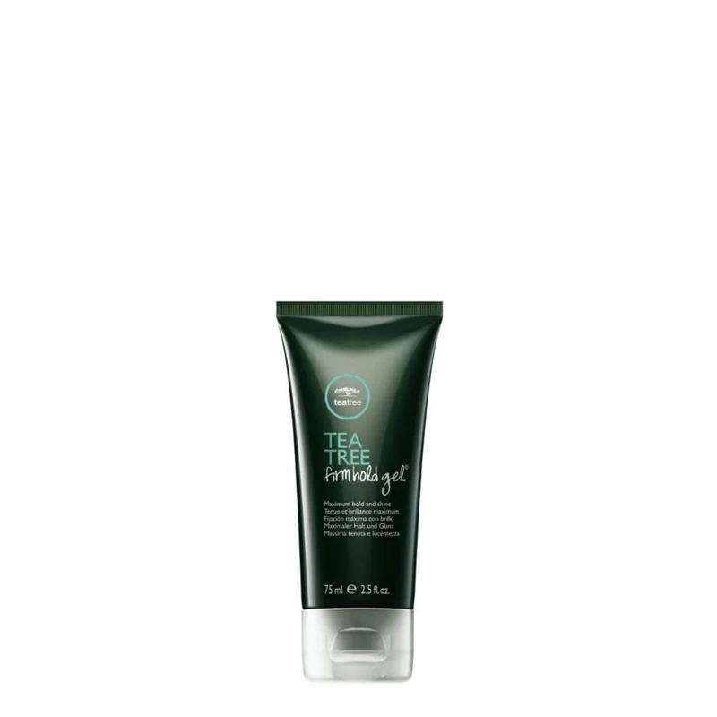 Gel coiffant "Tea Tree Firm Hold Gel" - Tenue et brillance maximum
