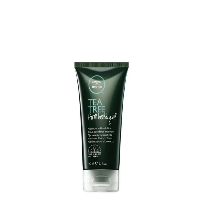 Gel coiffant "Tea Tree Firm Hold Gel" - Tenue et brillance maximum