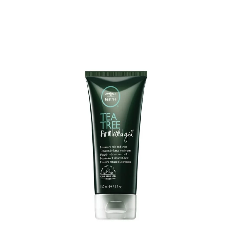Gel coiffant "Tea Tree Firm Hold Gel" - Tenue et brillance maximum