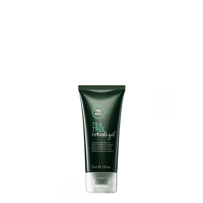 Gel coiffant "Tea Tree Firm Hold Gel" - Tenue et brillance maximum