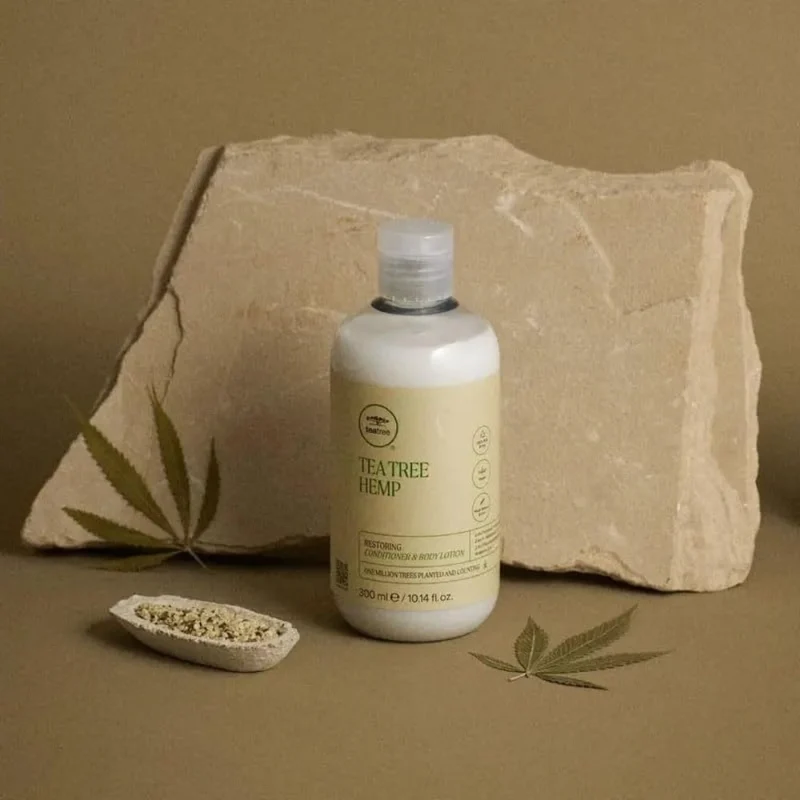 Revitalisant et lotion pour le corps "Tea Tree Hemp Restoring" - Hydratation 2 en 1
