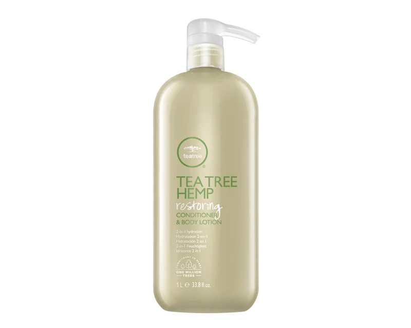 Revitalisant et lotion pour le corps "Tea Tree Hemp Restoring" - Hydratation 2 en 1