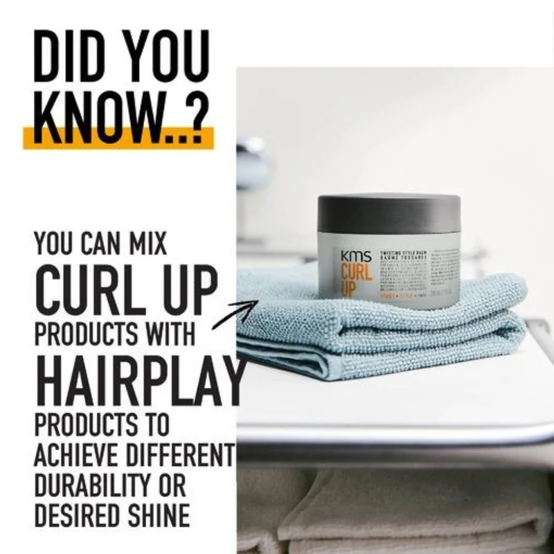 Baume torsades "CurlUp Twisting Style Balm" - Hydratation intense et définition des boucles et torsades (230ml/7.7oz)