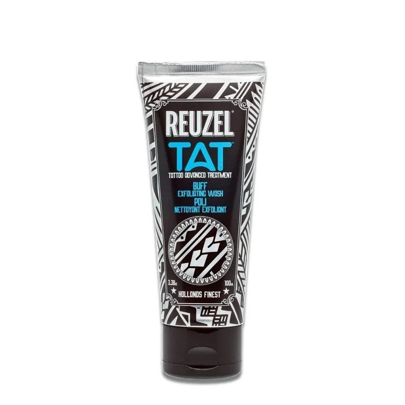 Nettoyant exfoliant pour tattoo "BuFF TAT Tattoo Advanced Treatment" (100ml/3.38oz)