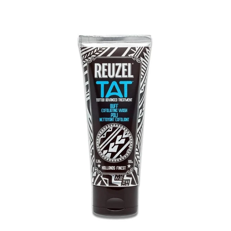 Nettoyant exfoliant pour tattoo "BuFF TAT Tattoo Advanced Treatment" (100ml/3.38oz)