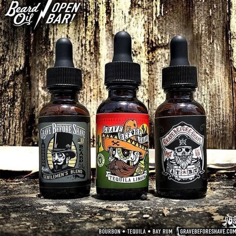 Huile à barbe "Gentlemen's Blend Bourbon"