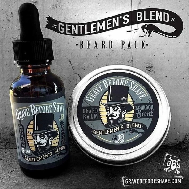 Huile à barbe "Gentlemen's Blend Bourbon"